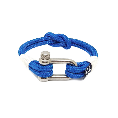 Blue and White Nautical Bracelet by Bran Marion