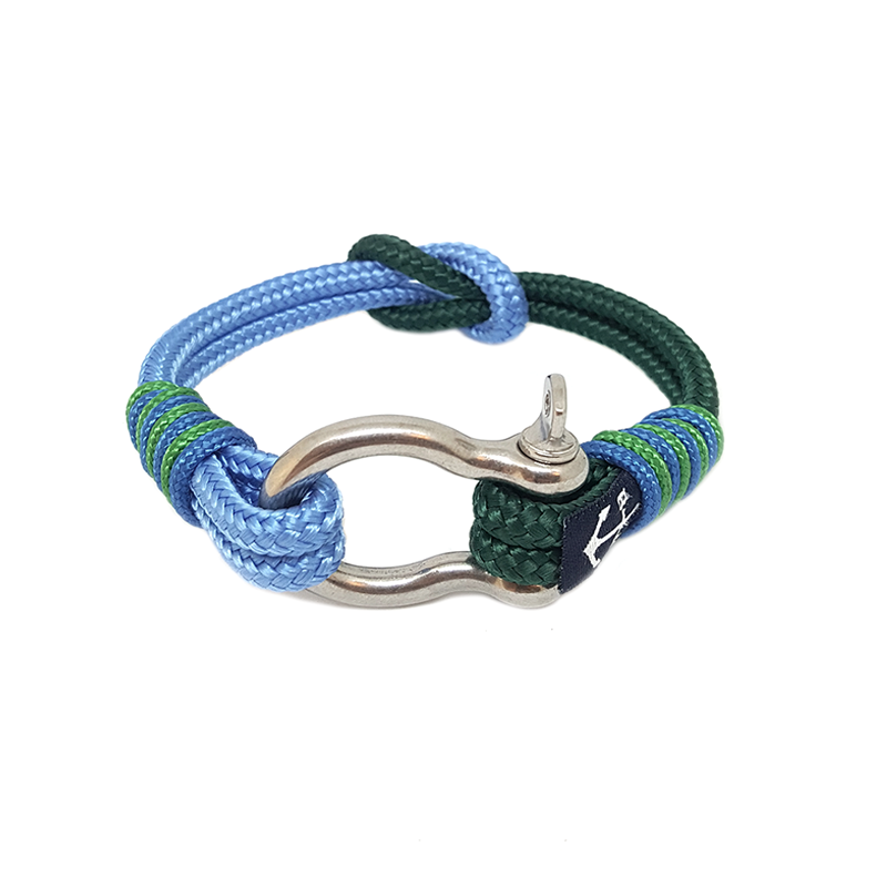Green And Blue Nautical Bracelet