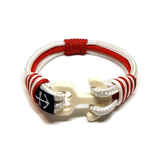 London Wood Anchor Nautical Anklet