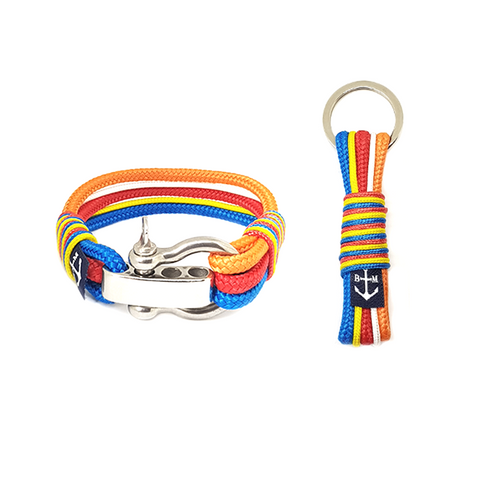 Buddhist Nautical Bracelet and Keychain