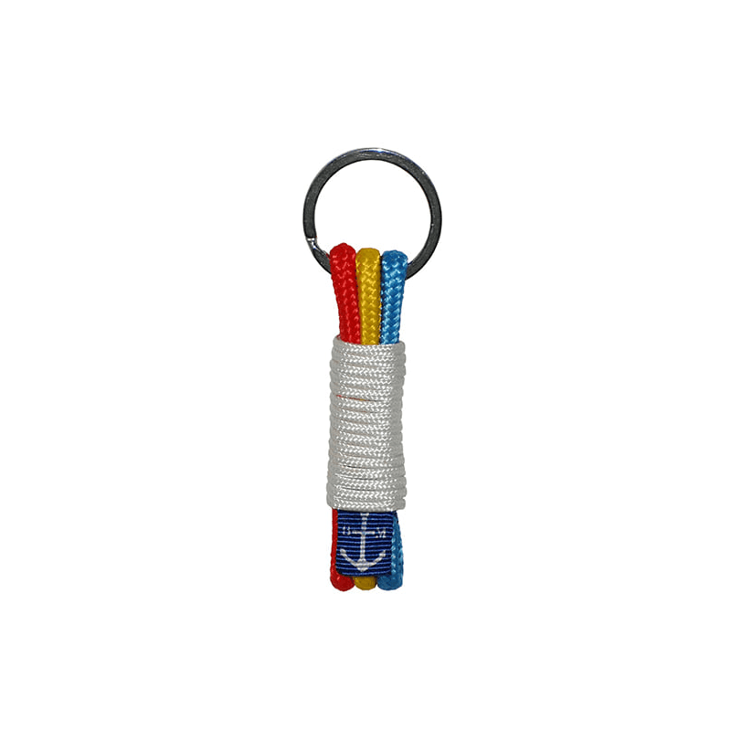Belgium Flag Handmade Thread Keychain