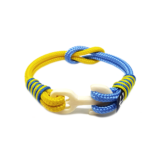 Carved Anchor Anklet