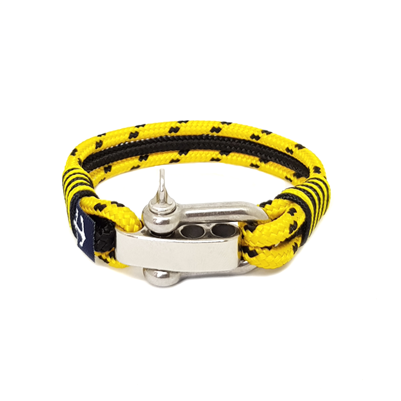 Adjustable Shackle Rhine Nautical Bracelet by Bran Marion