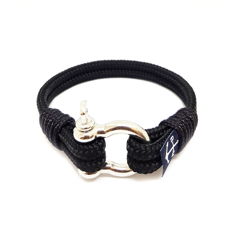 Black Nautical Anklet