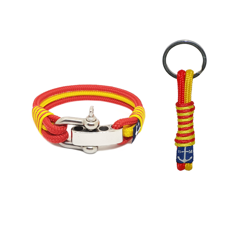 Manchester United Nautical Bracelet and Keychain