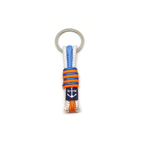 Bran Marion Jolly Roger Handmade Cord Keychain