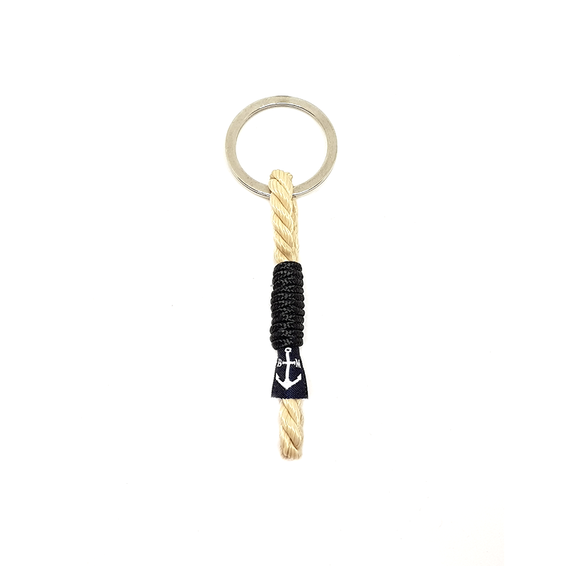 Bran Marion Classic Twisted Rope Handmade Keychain