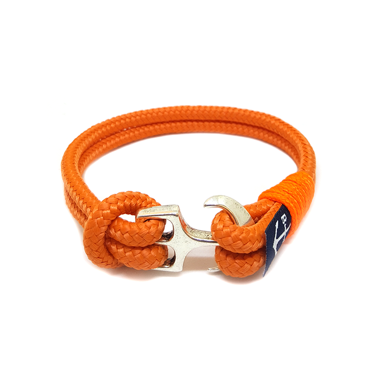 Bran Marion Sailors Orange Nautical Anklet