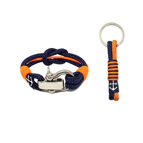 James Cook Nautical Bracelet & Keychain