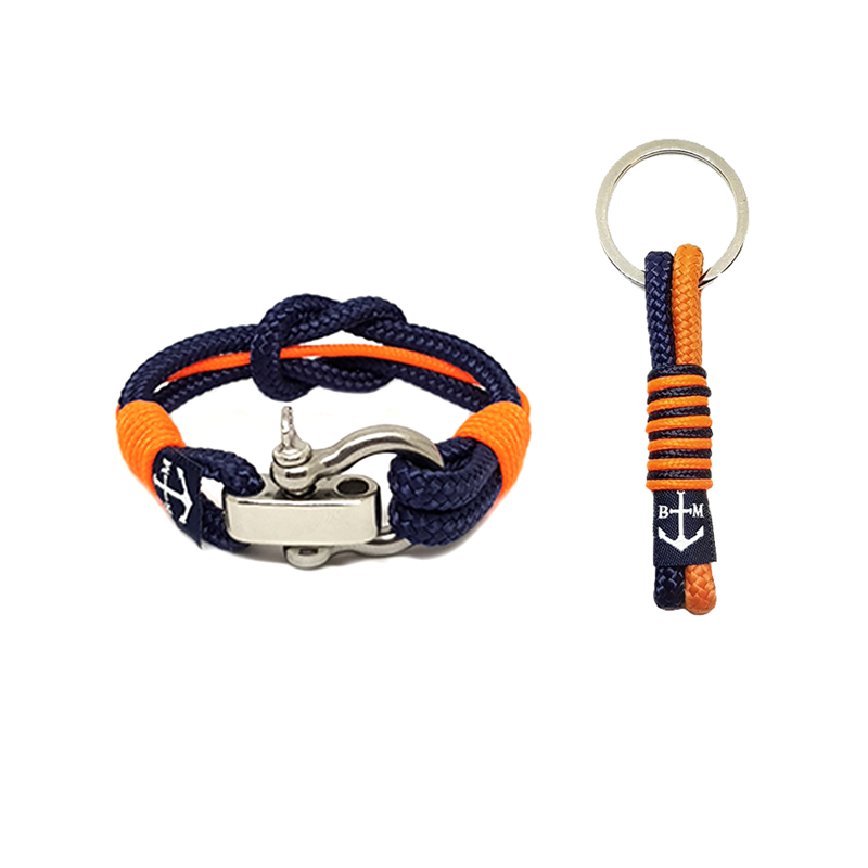 James Cook Nautical Bracelet and Keychain