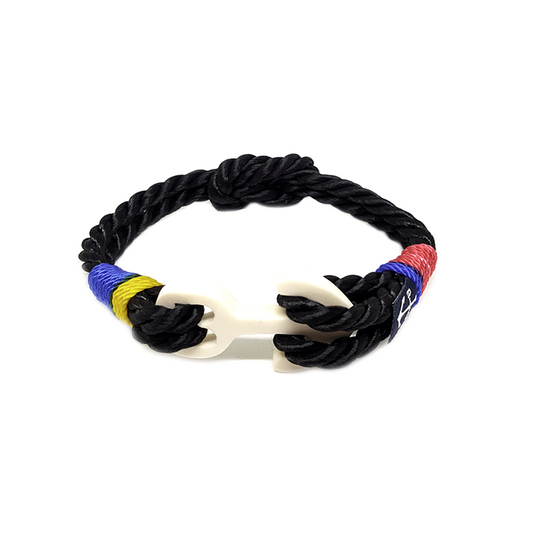 Black Reef Knot Anklet