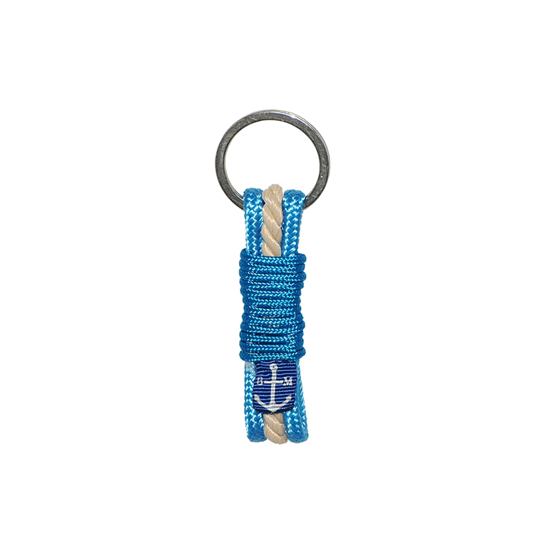 Blue Rope Handmade Keychain