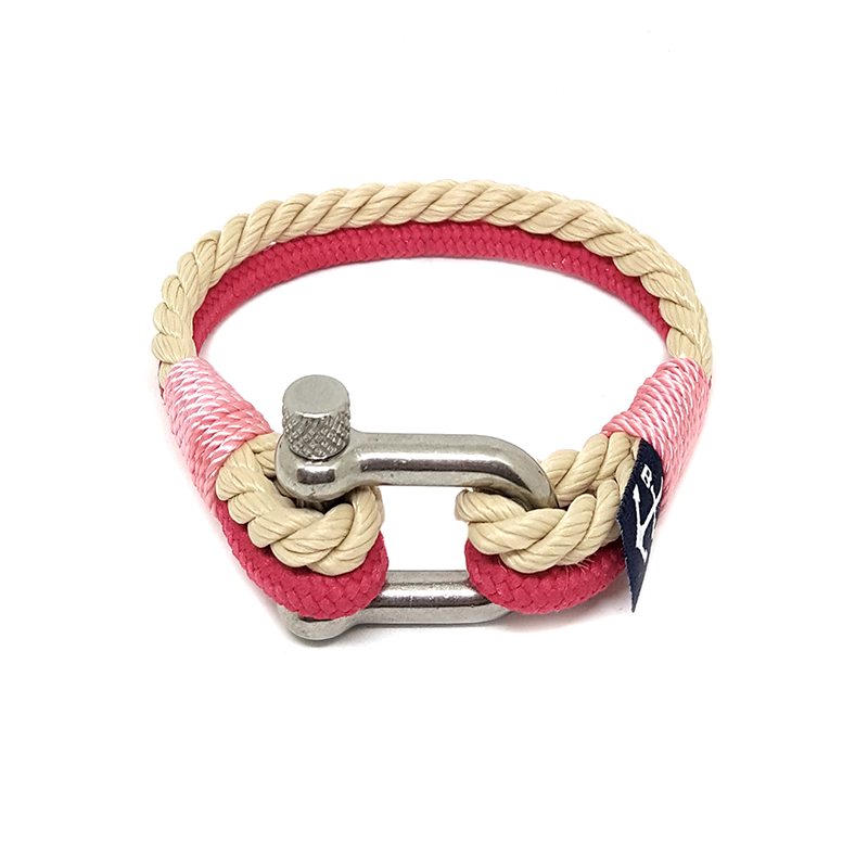 Bran Marion Yachting Classic and Pink Nautical Anklet
