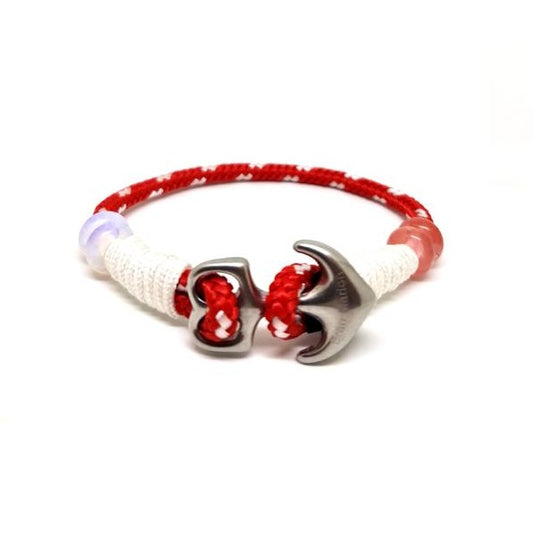 Natural Red Quartz and Pink Quartz BM bracelet